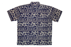 Cabana Shirt - Tapa Texture